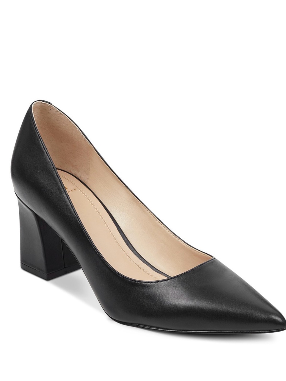 Marc Fisher Zala Pointed Toe Block Heel Pumps